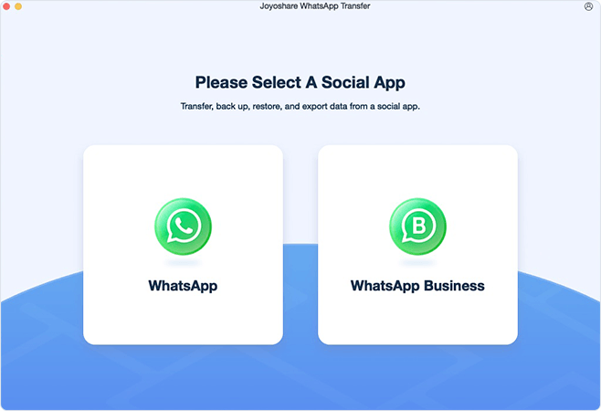 Joyoshare WhatsApp Transfer for Mac 1.0.0 full