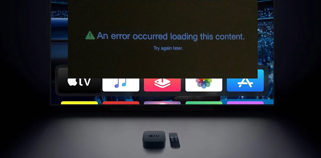 Fix 'An Error This Apple TV