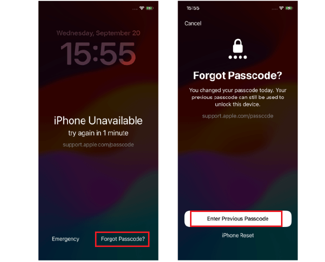 If you forgot your iPhone passcode - Apple Support