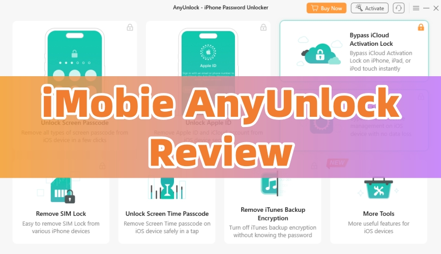 imobie anyunlock review