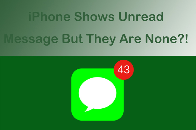 why is my iphone mail icon not showing number of unread messages