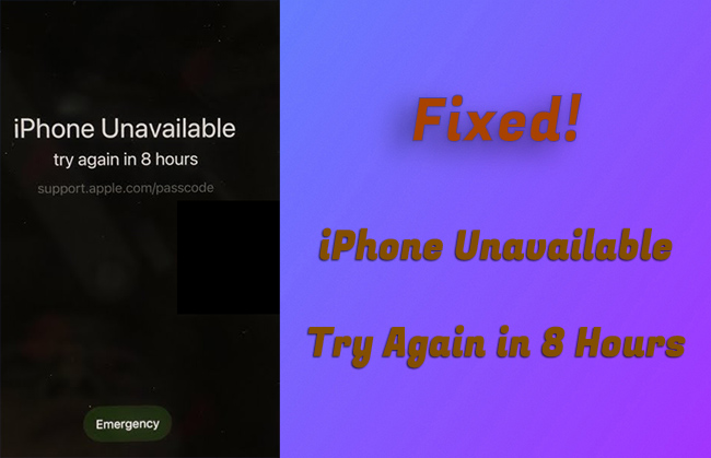 Fix IPhone Unavailable Try Again In 8 Hours [2024]