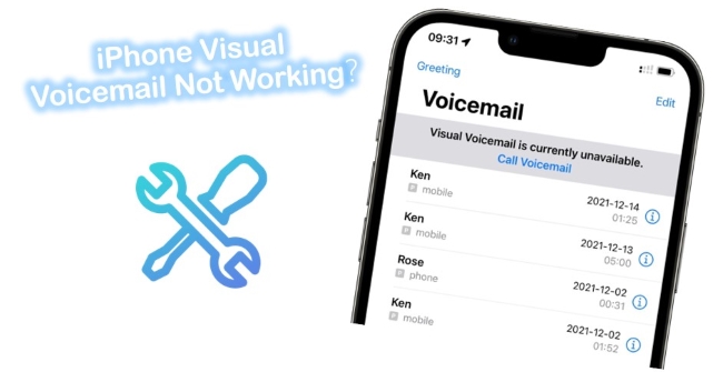  2022 Solved IPhone Visual Voicemail Not Working