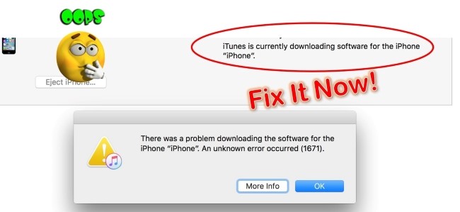 itunes is downloading a software update for this iphone