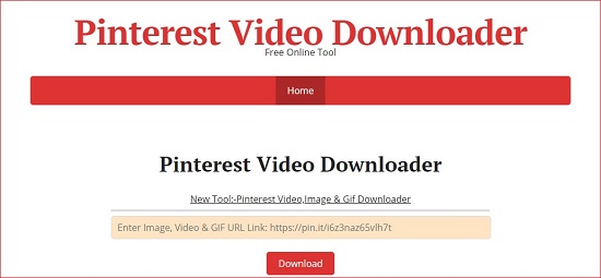 Pinterest Video Downloader / Download Pinterest Video, Gif & Image