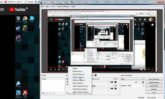 obs studio linux browser source