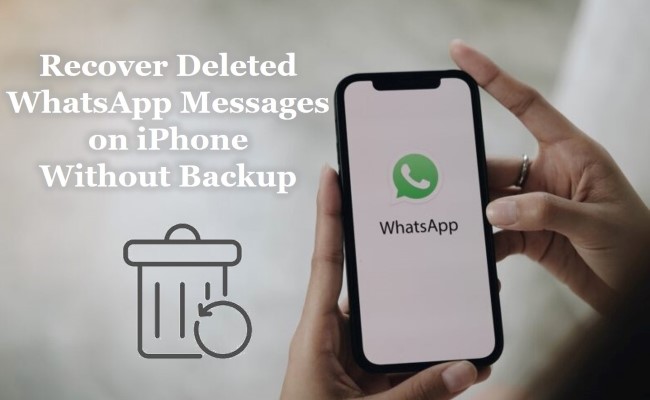 Recover Deleted WhatsApp Messages On IPhone Without Backup 2024 Update 