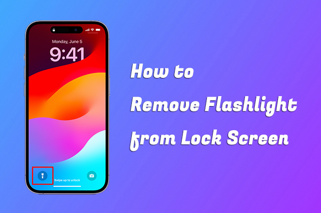 how-to-remove-flashlight-from-lock-screen-on-iphone