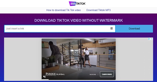 sssTiktok - Online Tiktok Downloader - Tiktok video download