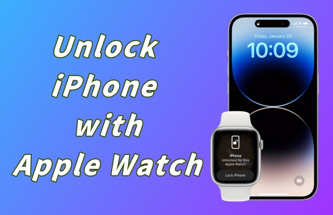 unlock an iphone with apple watch