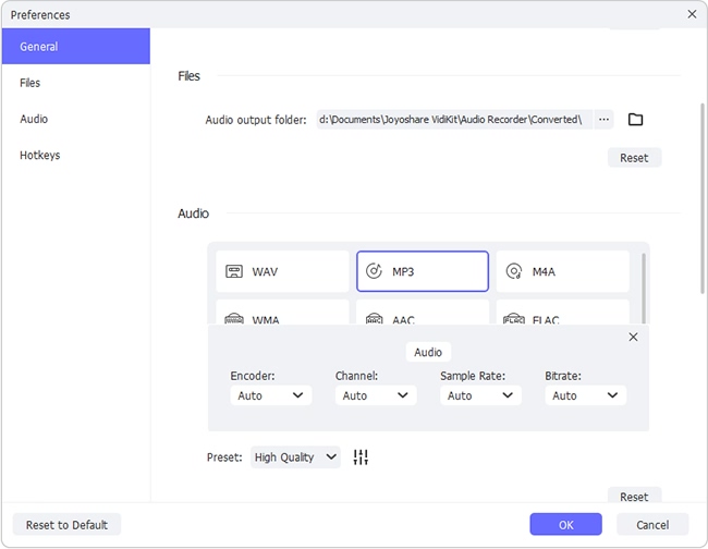 Joyoshare Audio Recorder 1 0 00