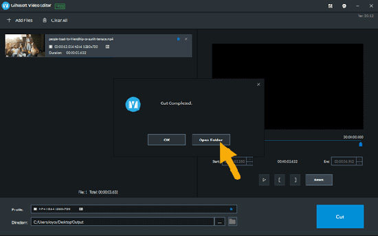 gihosoft free video cutter